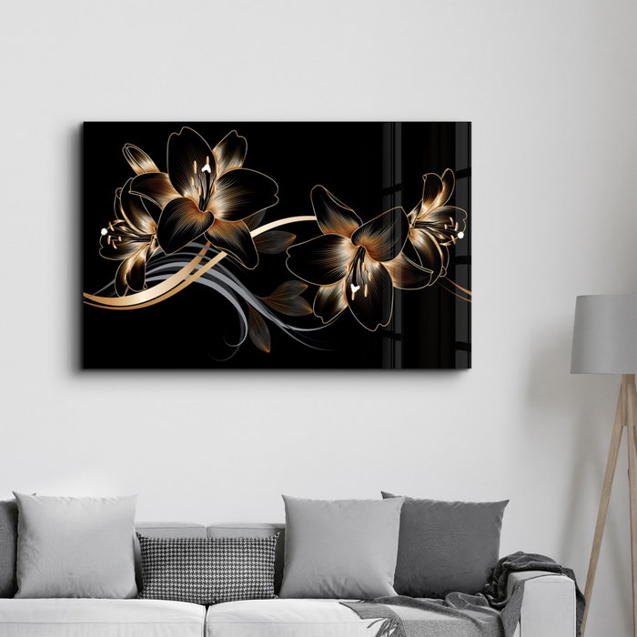 Wallity CAM-1077 Pintura Decorativa de Vidrio Templado 46 x 72 cm